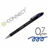 Boligrafo q-connect retractil con grip 0,7 mm color azul - KF00673