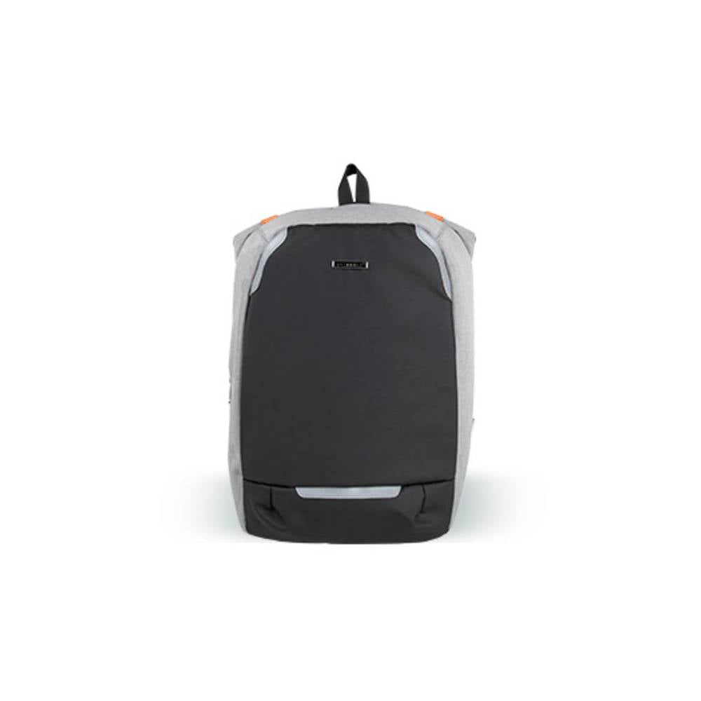 Mochila para portatil q-connect 18/ negra / gris poliester impermeable 460x170x310 mm