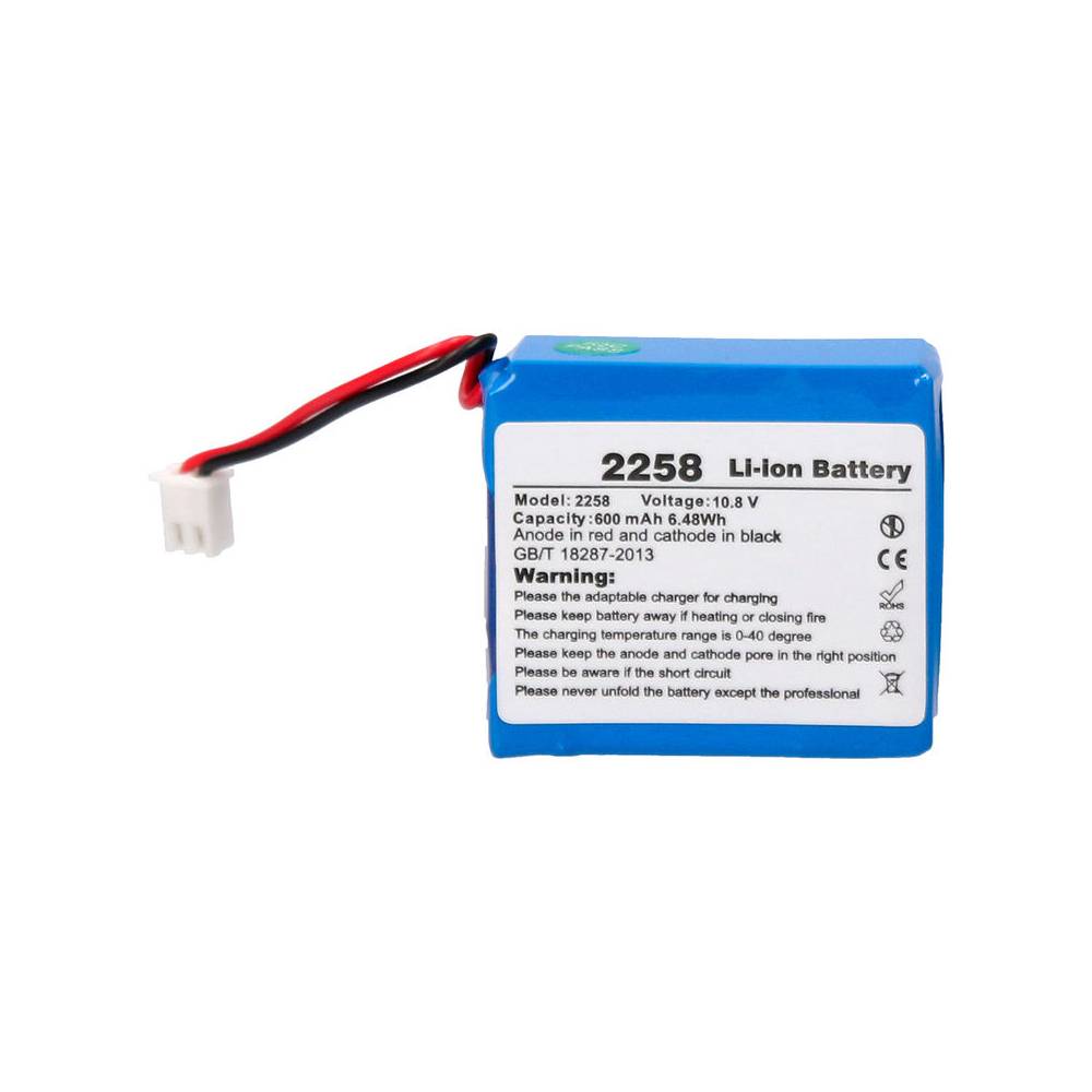 Bateria de litio q-connect recargable kf17282 para detector de billetes falsos kf14930