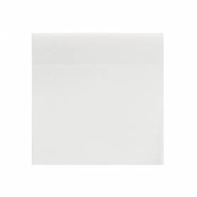 Bloc de notas adhesivas quita y pon q-connect 76x76 mm removible plastico translucido blanco 50 hojas