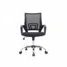 Silla q-connect oficina siena malla base metalica alt max 1000 anc 560 prof 570 ruedas premium color negro - KF04640