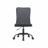 Silla q-connect oficina parma malla sin reposabrazos alt max 990 anc 480 prof 590 color negro - KF04644