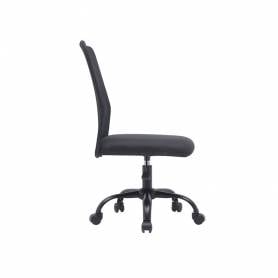 Silla q-connect oficina parma malla sin reposabrazos alt max 990 anc 480 prof 590 color negro