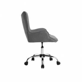 Silla q-connect escritorio mes sina base metalica alt max 960 anc 570 prof 620 ruedas premium color gris