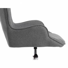 Silla q-connect escritorio mes sina base metalica alt max 960 anc 570 prof 620 ruedas premium color gris