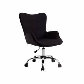 Silla q-connect escritorio mes sina base metalica alt max 960 anc 570 prof 620 ruedas premium color negro