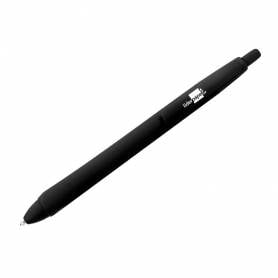 Boligrafo liderpapel gummy touch retractil 1,0 mm tinta negra