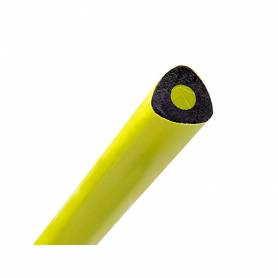 Lapices fluorescente liderpapel jumbo neon amarillo