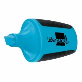 Rotulador liderpapel mini fluorescente azul