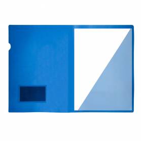 Carpeta liderpapel dossier a4 uñero azul