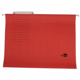 Carpeta colgante liderpapel a4 roja