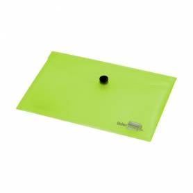 Carpeta liderpapel dossier broche 44233 polipropileno din a6 verde translucido