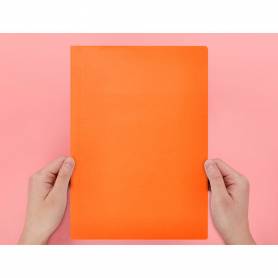 Subcarpeta liderpapel a4 naranja intenso 180g/m2