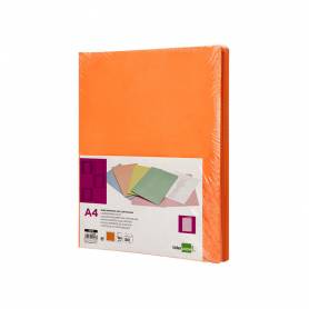 Subcarpeta liderpapel a4 naranja intenso 180g/m2