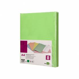 Subcarpeta liderpapel din a4 verde intenso 180g/m2