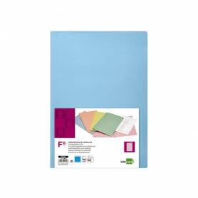 Subcarpeta liderpapel folio celeste intenso 180g/m2