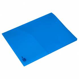 Carpeta liderpapel dossier dos bolsas canguro 45682 polipropileno din a4 azul