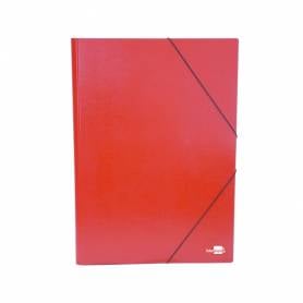 Carpeta planos liderpapel a3 carton gofrado n 12 rojo