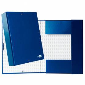 Carpeta proyectos liderpapel folio lomo 70mm carton forradoazul