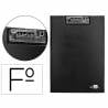 Carpeta liderpapel miniclip superior folio plastico negro - MS04