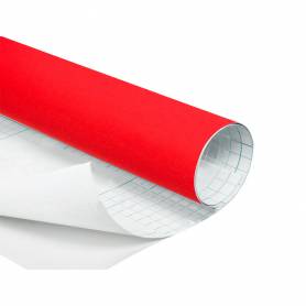 Rollo adhesivo liderpapel unicolor rojo brillo rollo de 0,45 x 2 mt