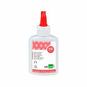 Pegamento cola blanca lavable liderpapel bote de 56 ml