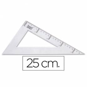 Cartabon liderpapel 25 cm plastico cristal