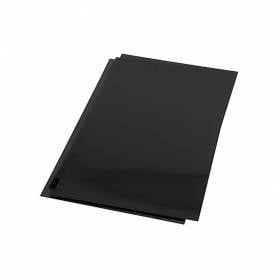 Tapa encuadernacion liderpapel polipropileno a4 0.5mm negro opaco paquete de 100 unidades