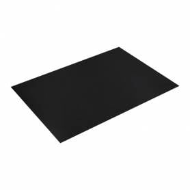 Tapa encuadernacion liderpapel polipropileno a4 0.8mm negro opaco paquete de 50 unidades