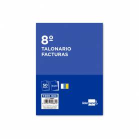 Talonario liderpapel facturas 8º original y copia t200 con i.g.i.c