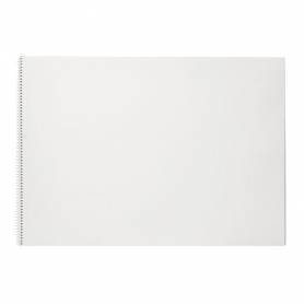 Bloc dibujo liderpapel artistico espiral 460x325mm 20 hojas 180gr/m2 sin recuadro perforado