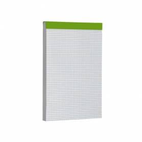 Bloc notas liderpapel cuadro 4 mm a5 80 hojas 60 g/m2 perforado sin tapa