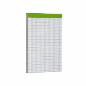 Bloc notas liderpapel cuadro 4 mm a6 80 hojas 60 g/m2 perforado sin tapa