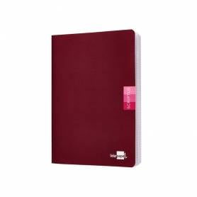 Libreta liderpapel scriptus a5 plus 48 hojas 90g/m2 rayado montessori 5mm con margen colores surtidos