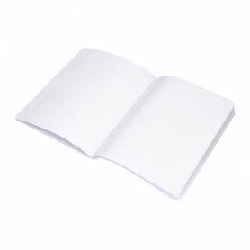 Libreta liderpapel scriptus a5 plus 48 hojas 90g/m2 cuadro 5mm con margen colores surtidos