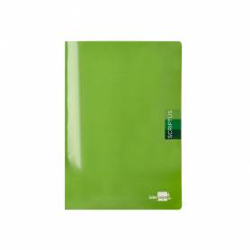 Libreta liderpapel scriptus a4 48 hojas 90g/m2 cuadro 4mm con margen