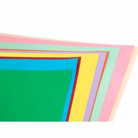 Bloc trabajos manuales liderpapel cartulina 297x420 mm 10 hojas colores surtidos