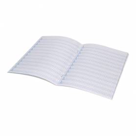 Libreta liderpapel pautaguia tapa cartoncillo 32 hojas din a5 70 g cuadriculado pautado 4 mm