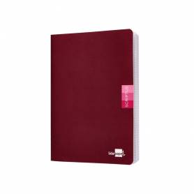 Libreta liderpapel scriptus a5 plus 48 hojas 90g/m2 pauta 4ª3.5 mm. con margen