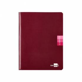 Libreta liderpapel scriptus a5 plus 48 hoj. 90g/m2 horizontalcon margen