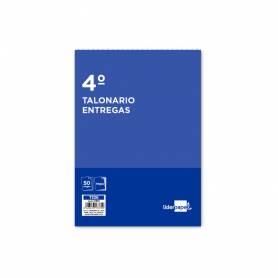 Talonario liderpapel entregas cuarto original y 2 copias t326