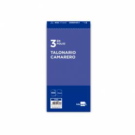 Talonario liderpapel camarero 3/fº original t114