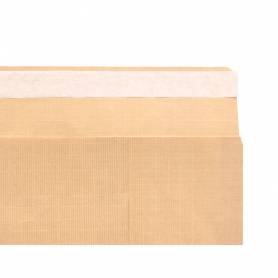 Sobre liderpapel bolsa armado kraft envio seguridad 260x360 mm solapa tira de silicona 120 gr caja de 100 unidades