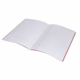 Libreta liderpapel 360 tapa de plastico a4 48 hojas 90g/m2 cuadro 3 mm con margen colores surtidos