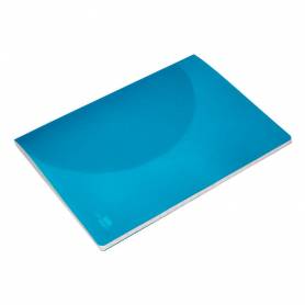 Libreta liderpapel 360 tapa de plastico a4 48 hojas 90g/m2 pauta 5 2,5mm con margen colores surtidos