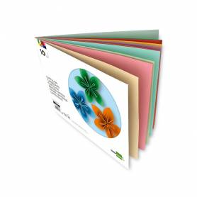 Bloc trabajos manuales liderpapel cartulina 240x315 mm 10 hojas colores surtidos