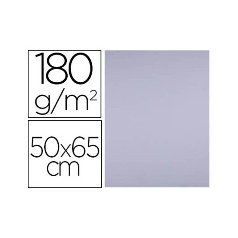 Cartulina liderpapel 50x65 cm 180g/m2 lila paquete de 25 hojas