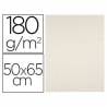 Cartulina liderpapel 50x65 cm 180g/m2 crema paquete de 25 - CX62