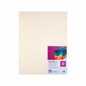 Cartulina liderpapel 50x65 cm 180g/m2 crema paquete de 25 hojas