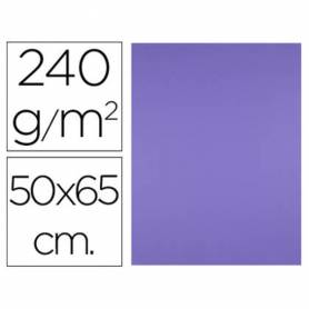 Cartulina liderpapel 50x65 cm 240g/m2 purpura paquete de 25 hojas